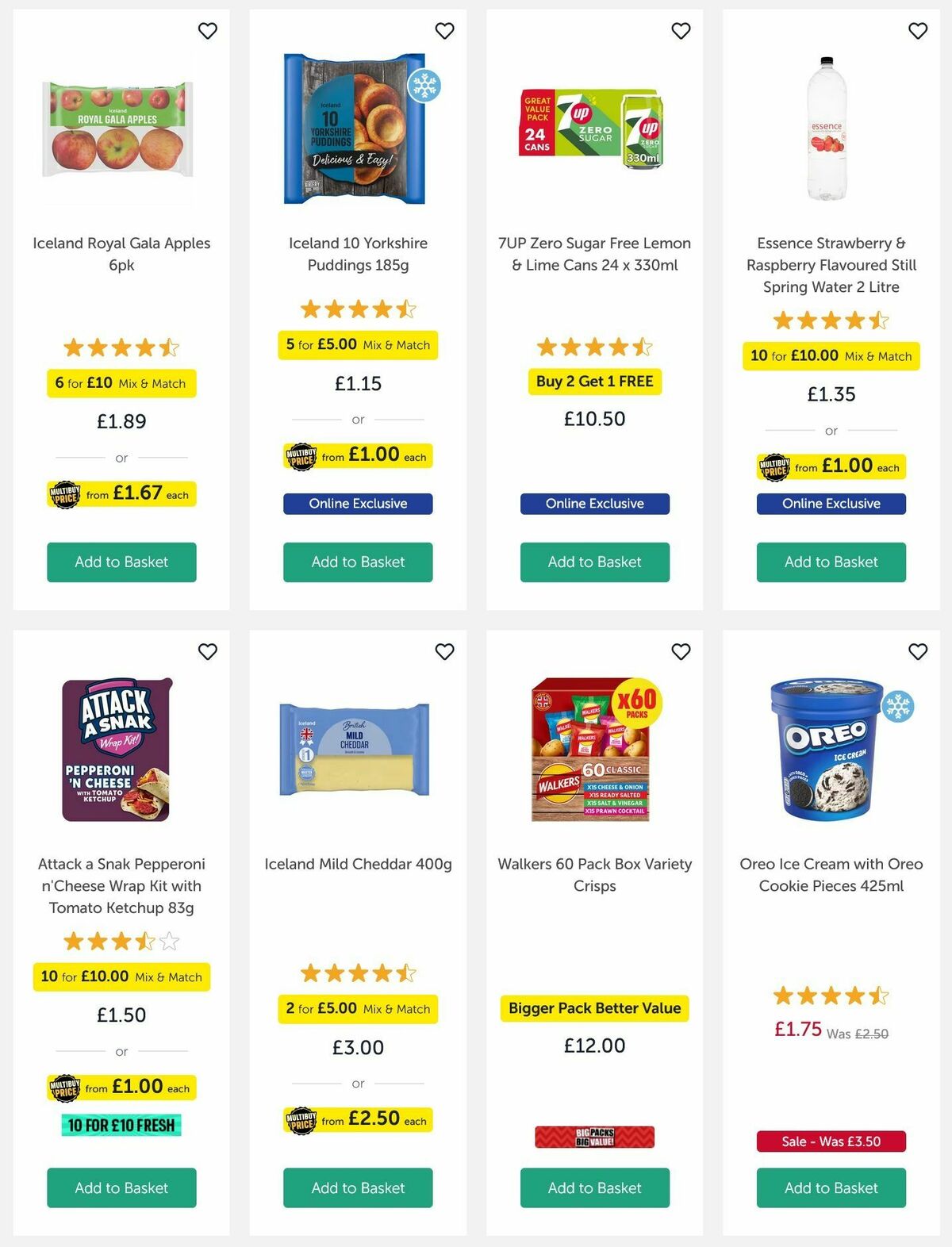 Iceland Offers from 22 May