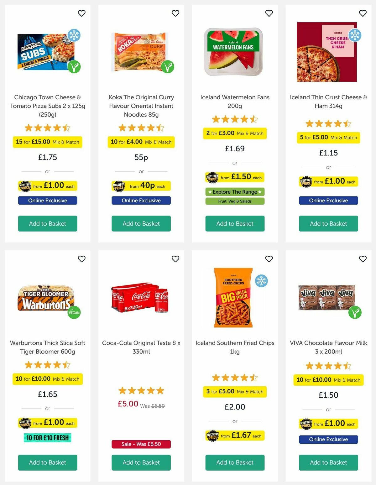 Iceland Offers from 22 May