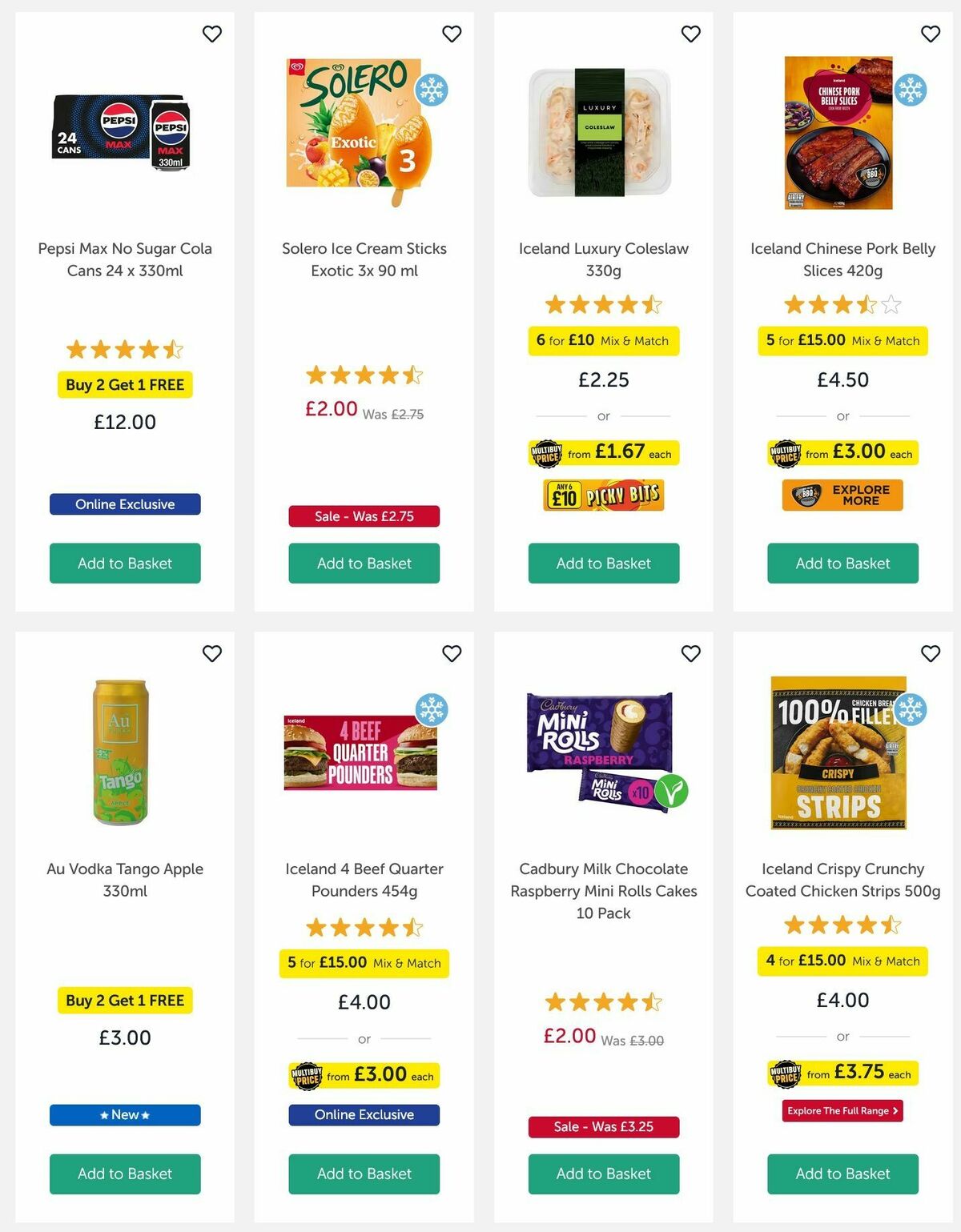 Iceland Offers from 22 May