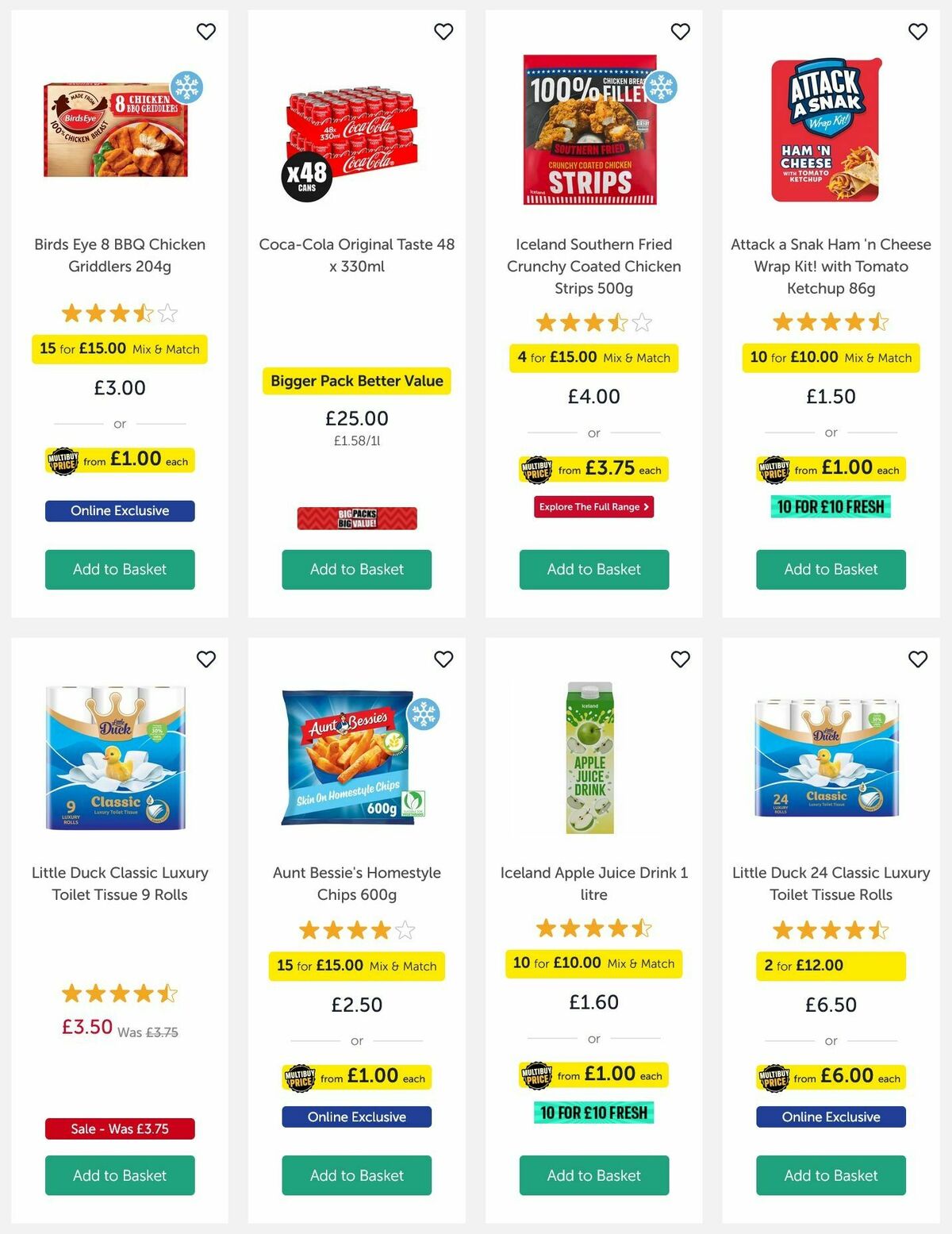 Iceland Offers from 22 May
