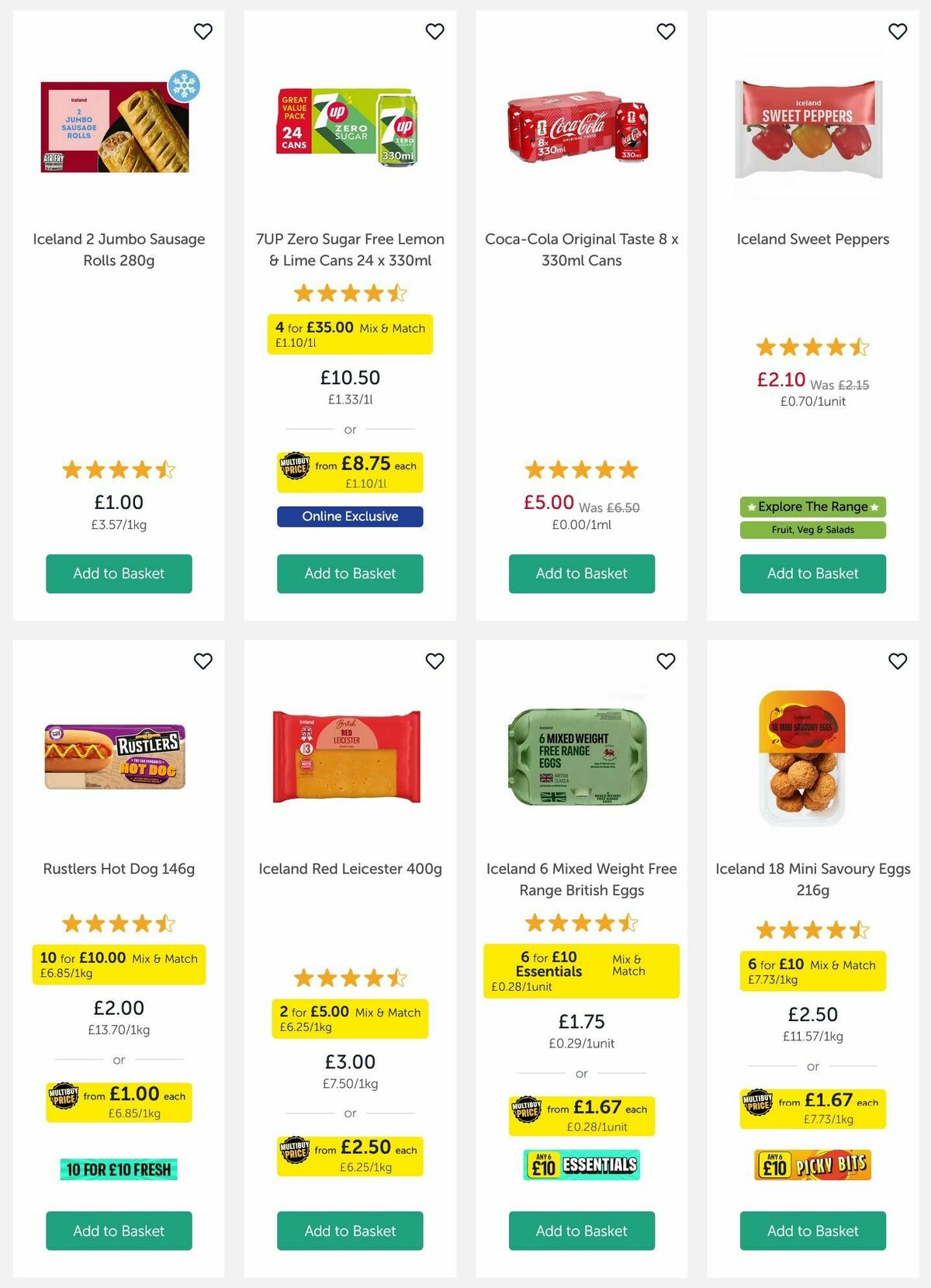 Iceland Offers from 19 June