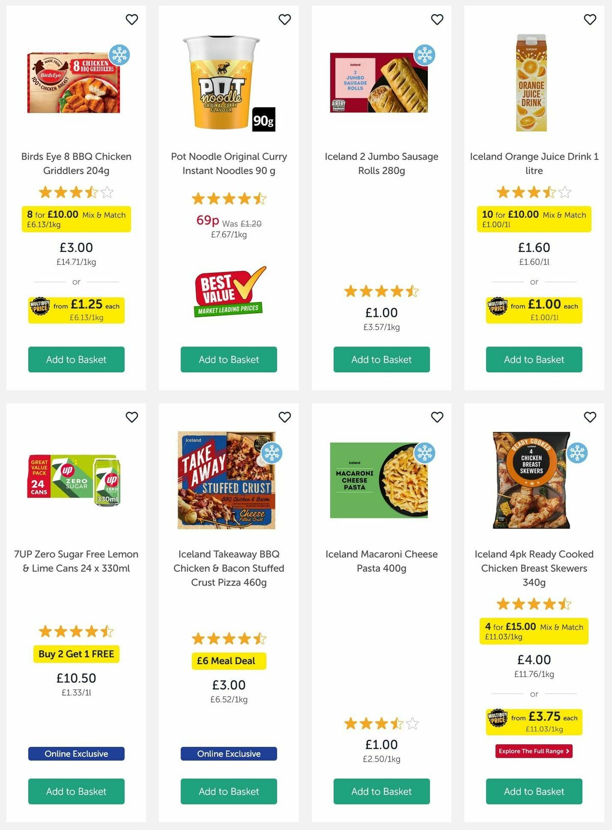Iceland Offers from 10 July