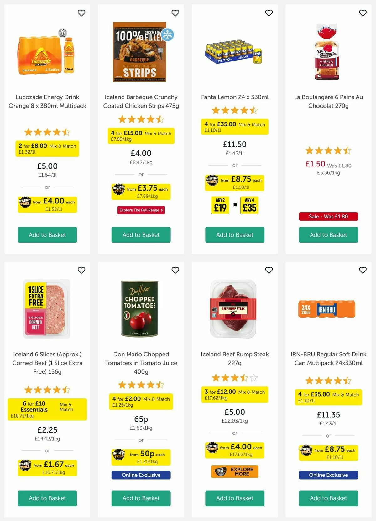 Iceland Offers from 10 July