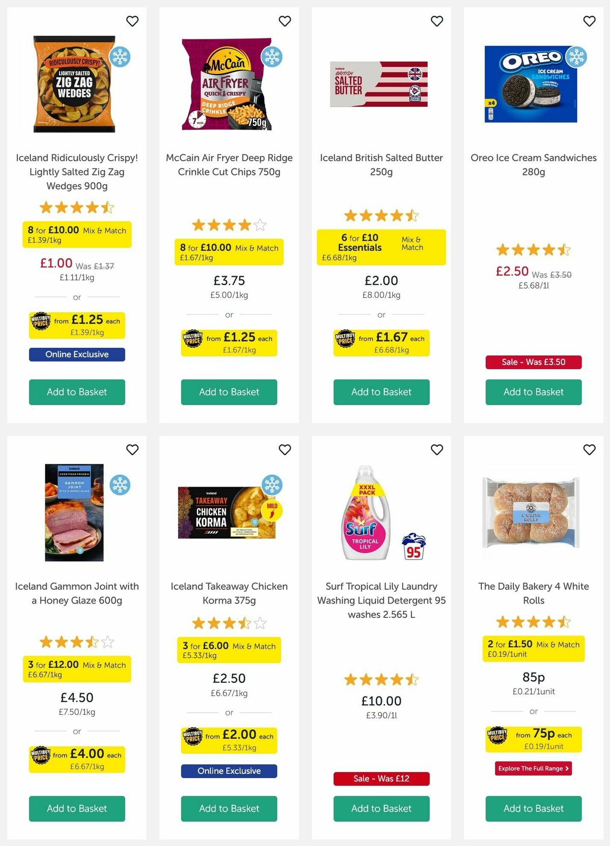 Iceland Offers from 10 July
