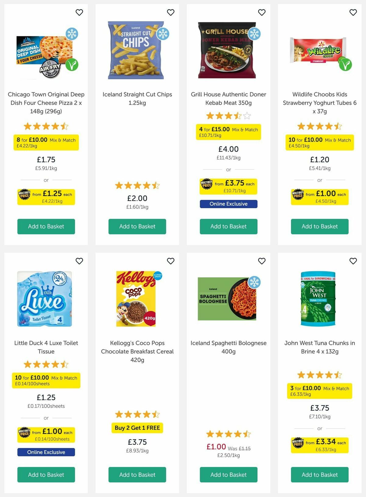 Iceland Offers from 10 July