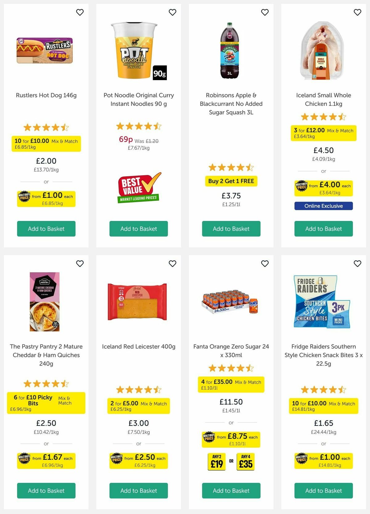 Iceland Offers from 17 July