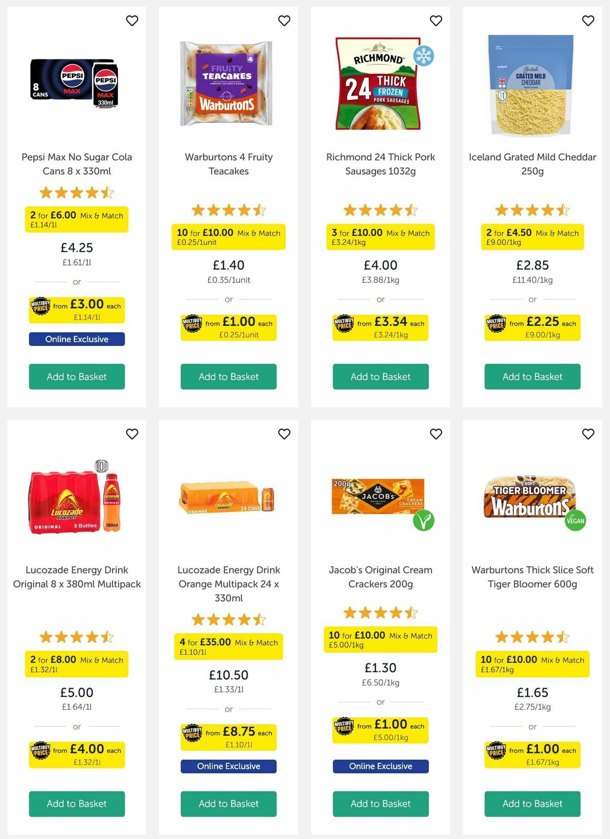 Iceland Offers from 17 July