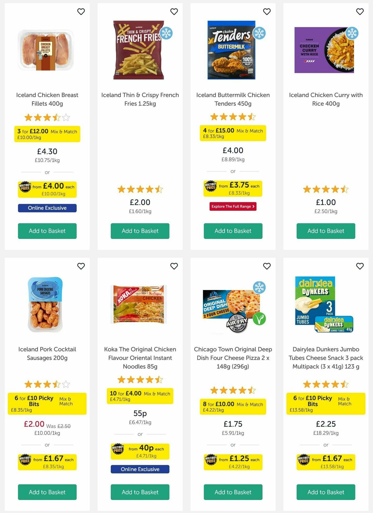 Iceland Offers from 17 July
