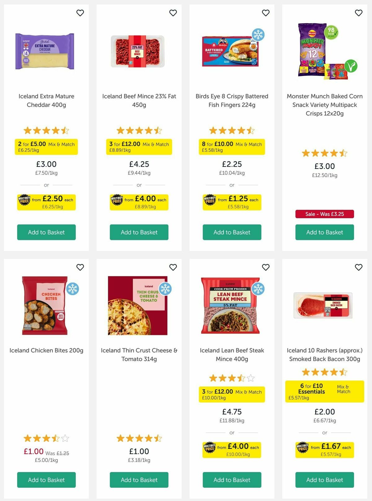 Iceland Offers from 17 July