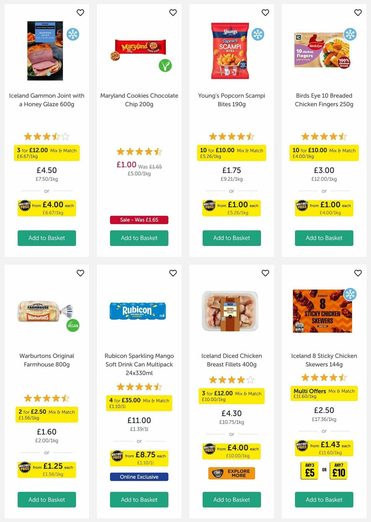 Iceland Offers from 24 July
