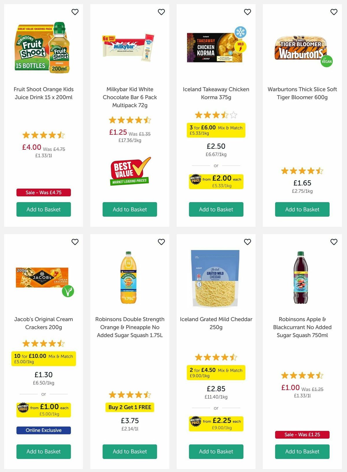Iceland Offers from 24 July