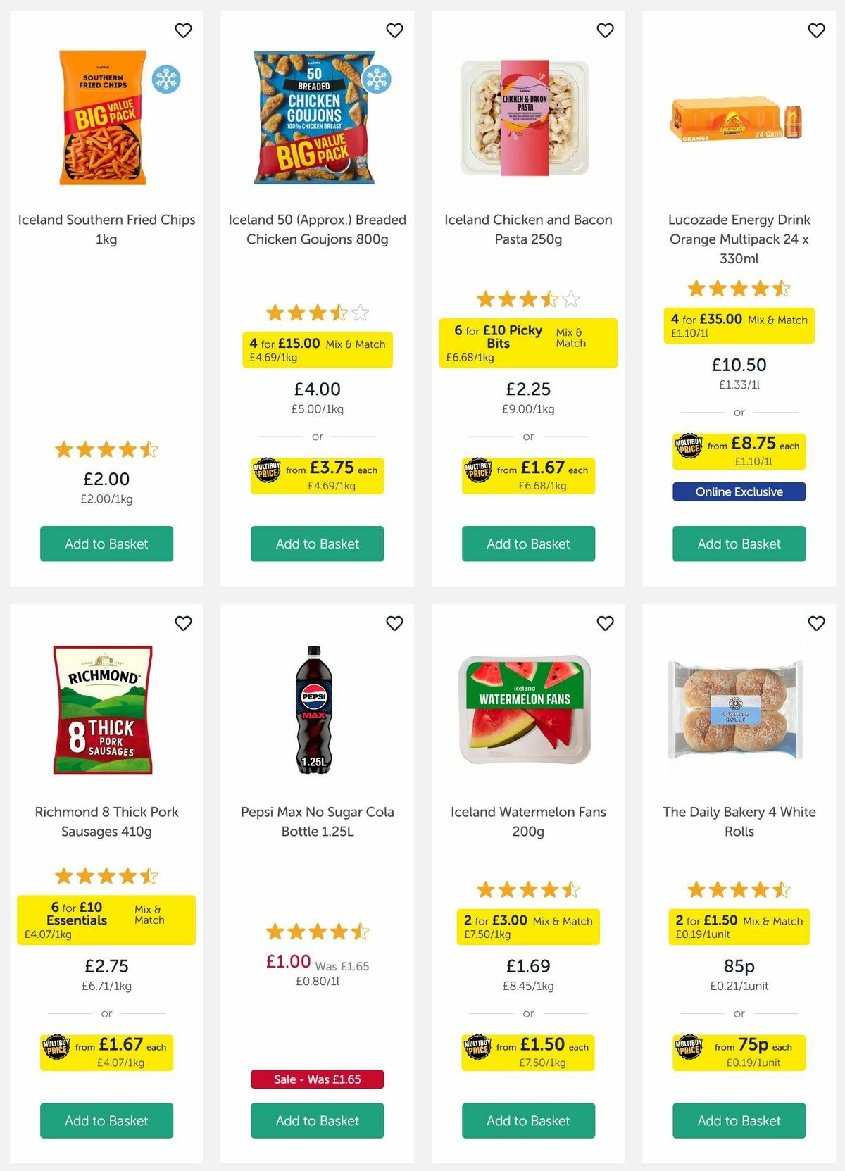 Iceland Offers from 24 July