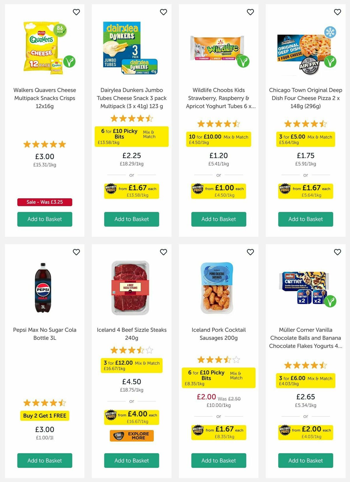 Iceland Offers from 24 July