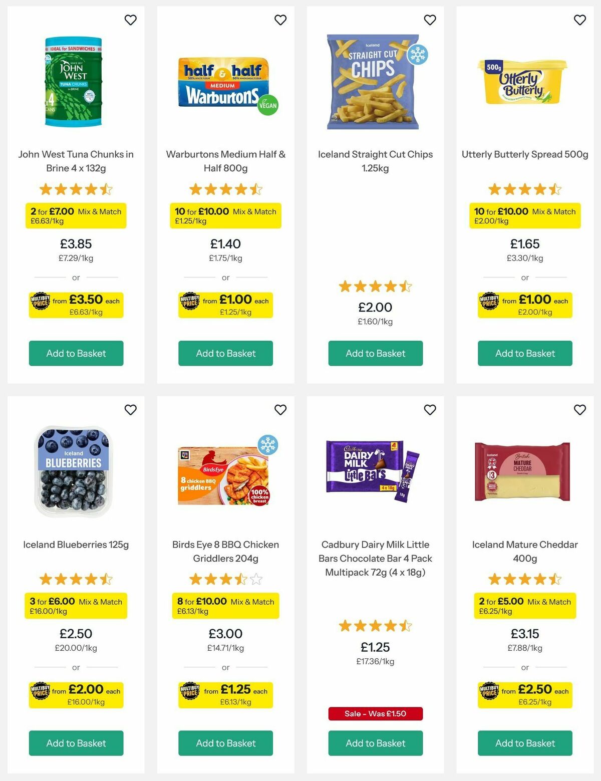 Iceland Offers from 7 August