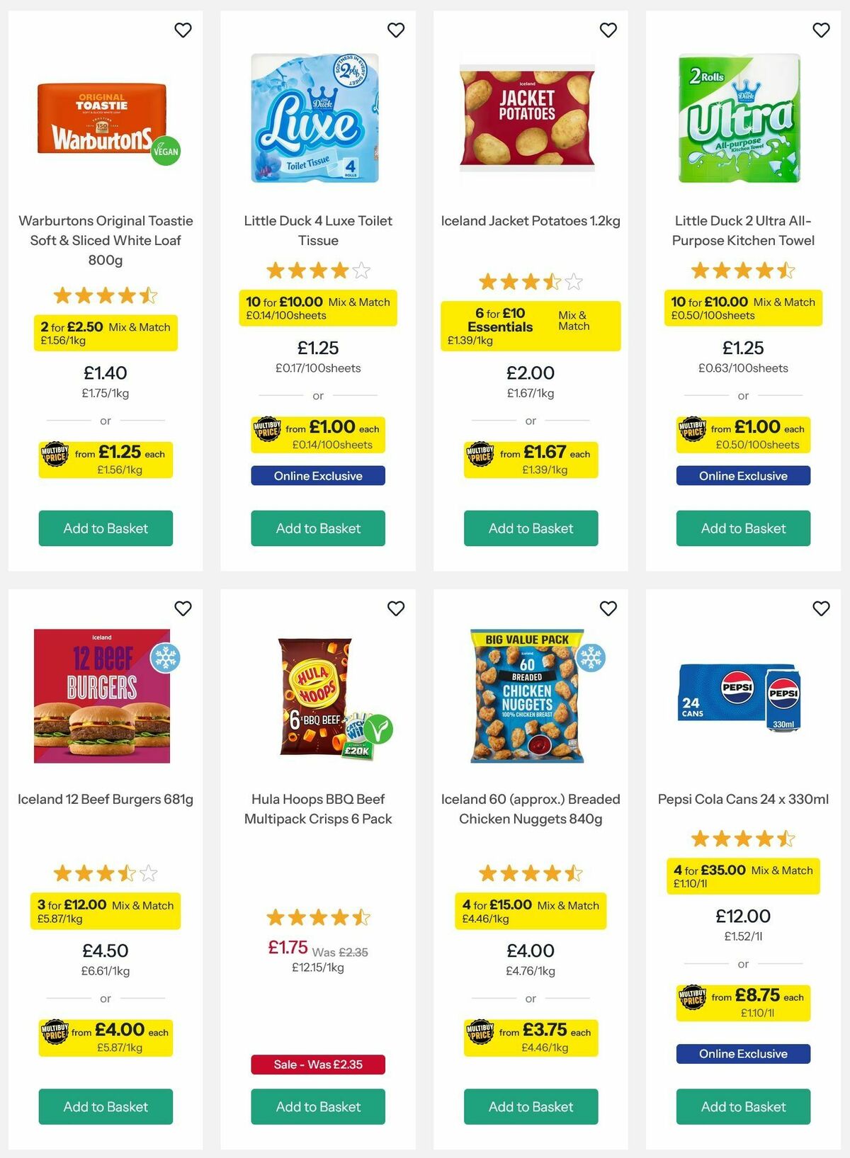 Iceland Offers from 7 August