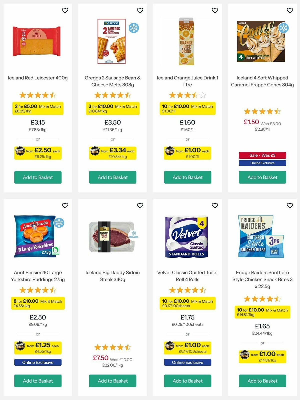 Iceland Offers from 7 August