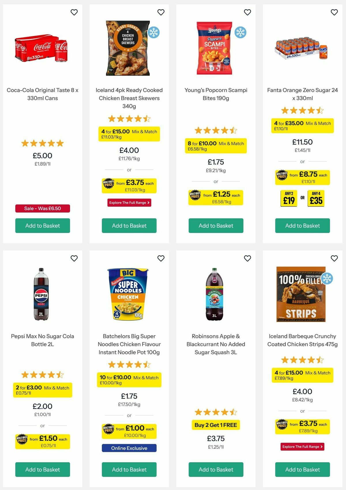 Iceland Offers from 7 August
