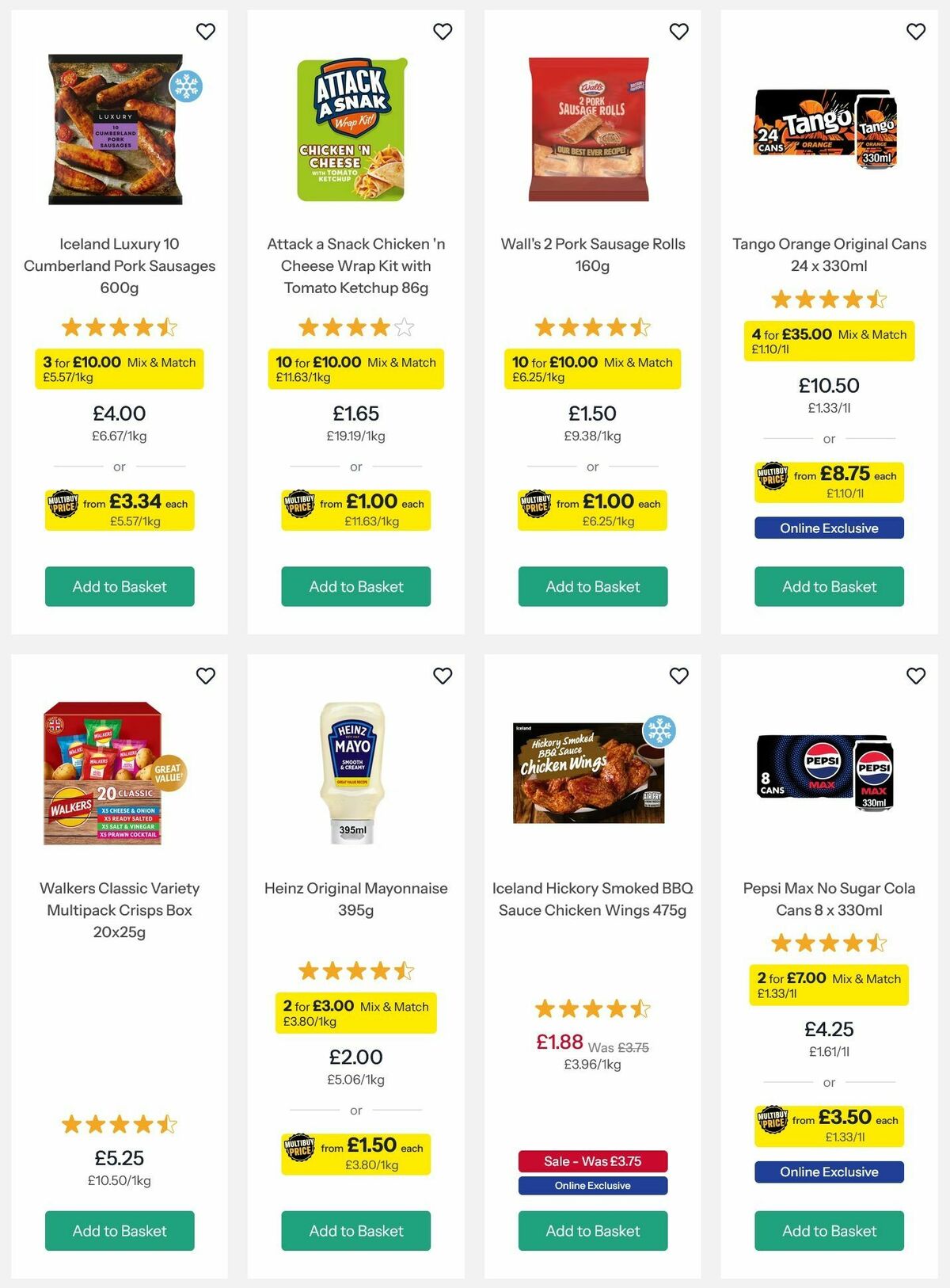 Iceland Offers from 7 August