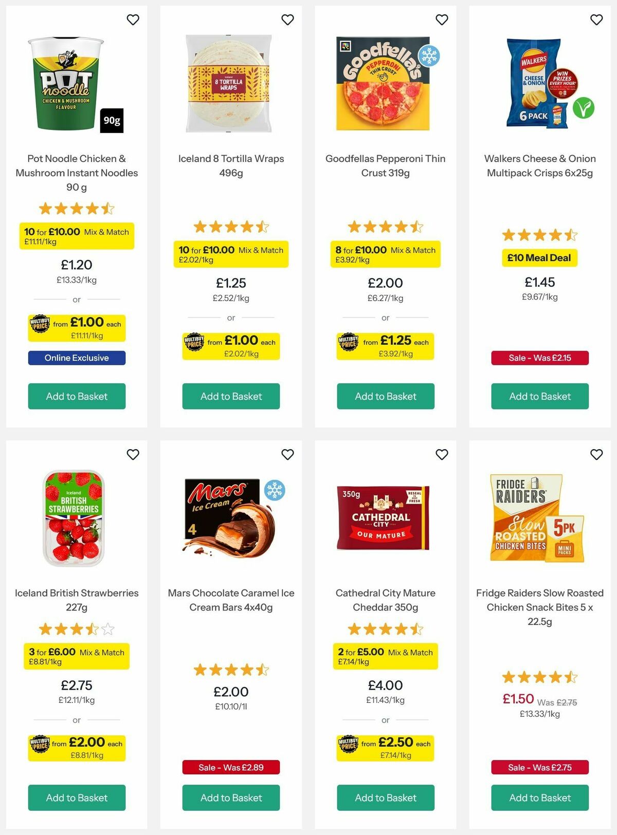Iceland Offers from 7 August