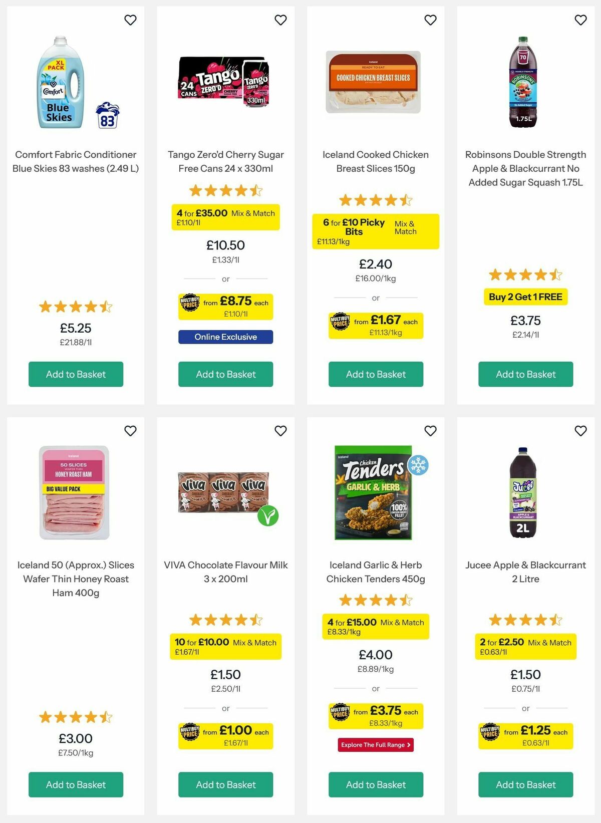 Iceland Offers from 7 August