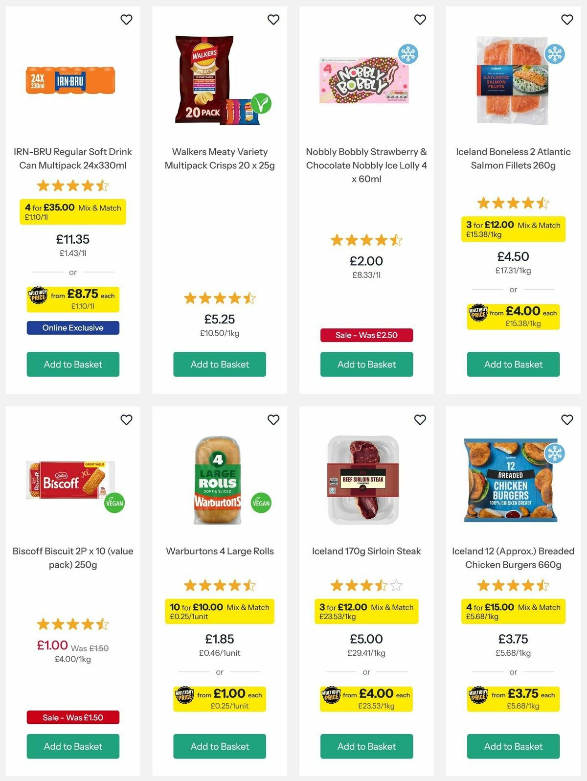 Iceland Offers from 7 August