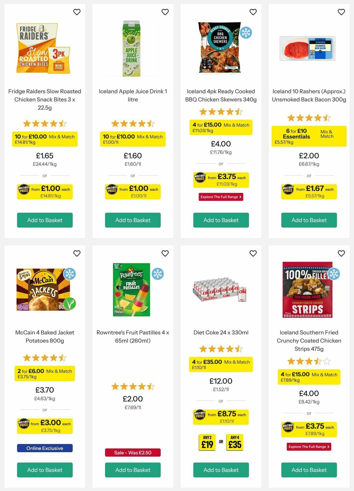 Iceland Offers from 7 August