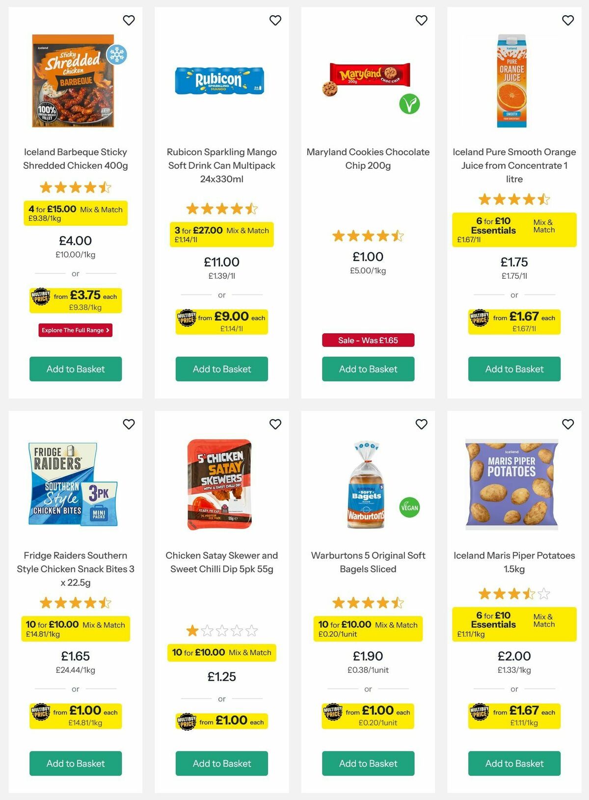 Iceland Offers from 21 August