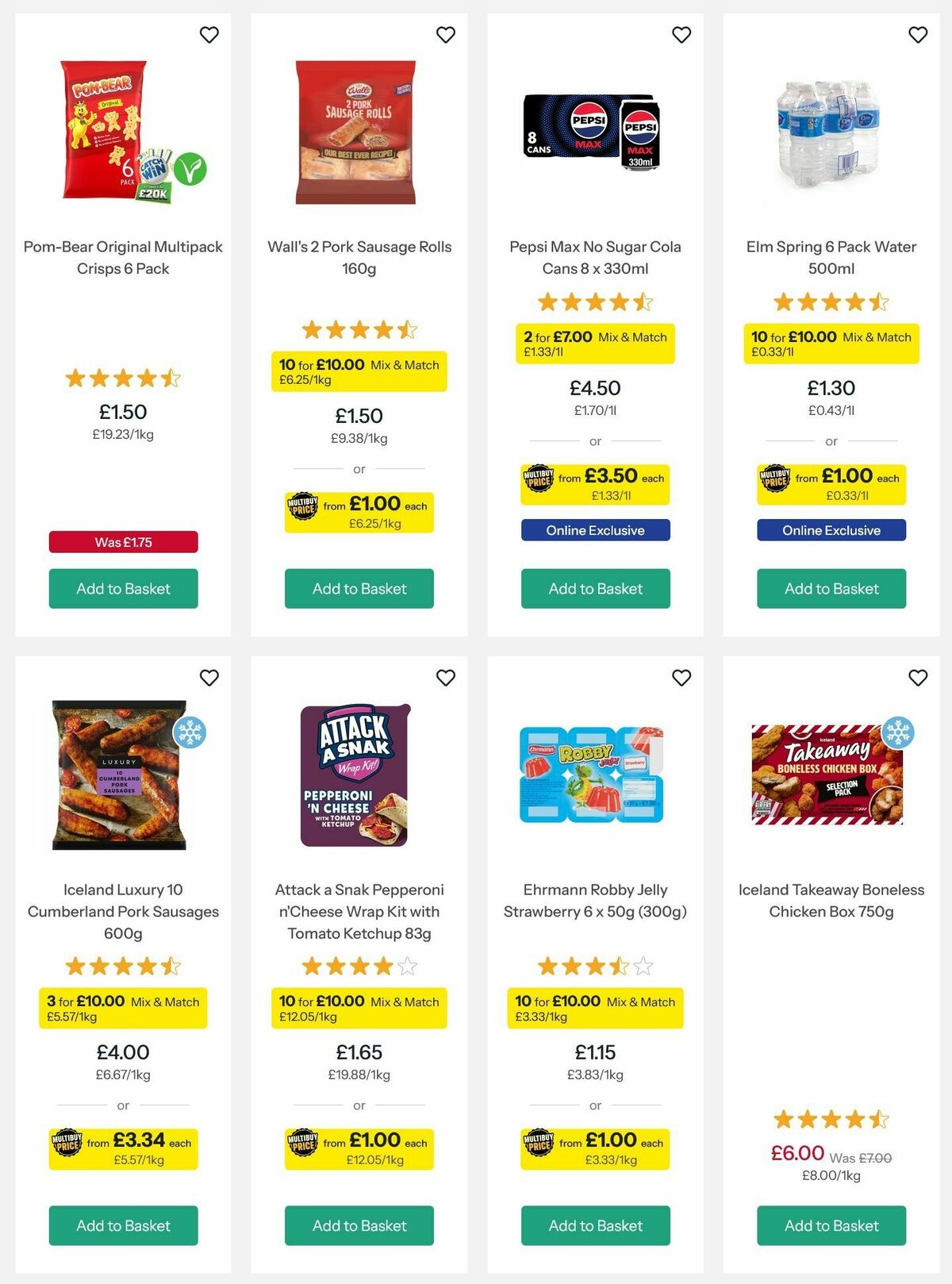 Iceland Offers from 21 August