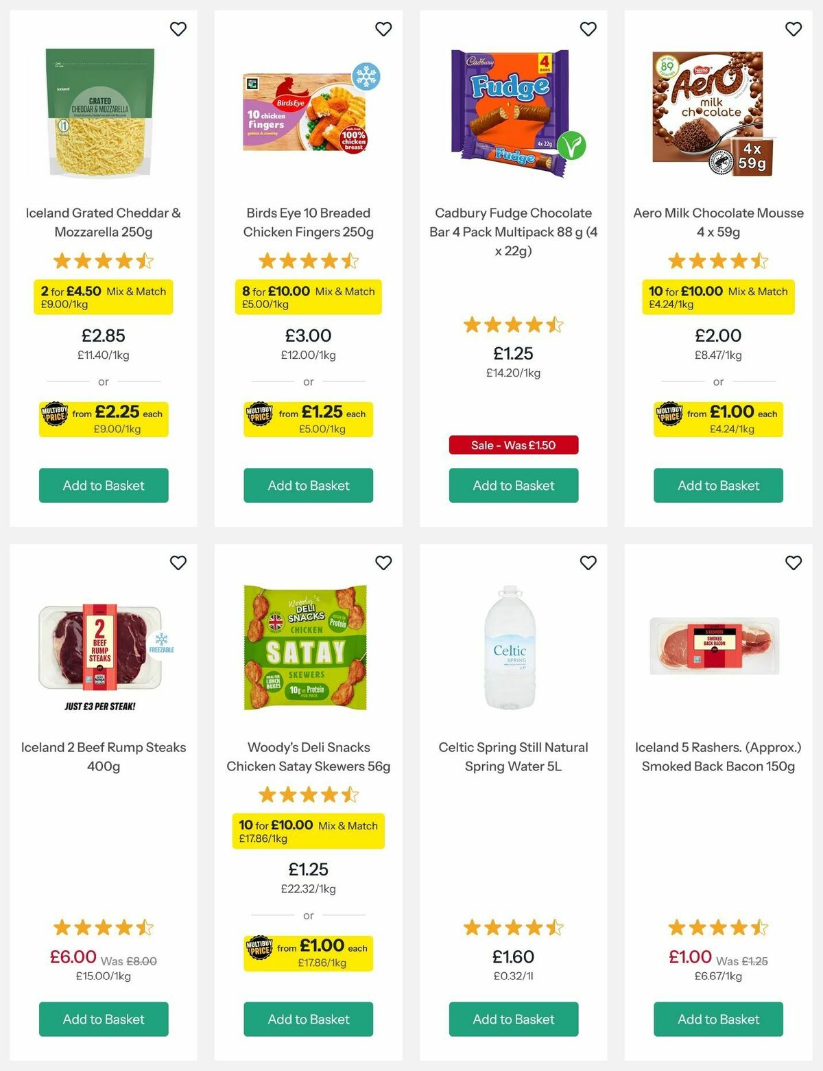 Iceland Offers from 21 August
