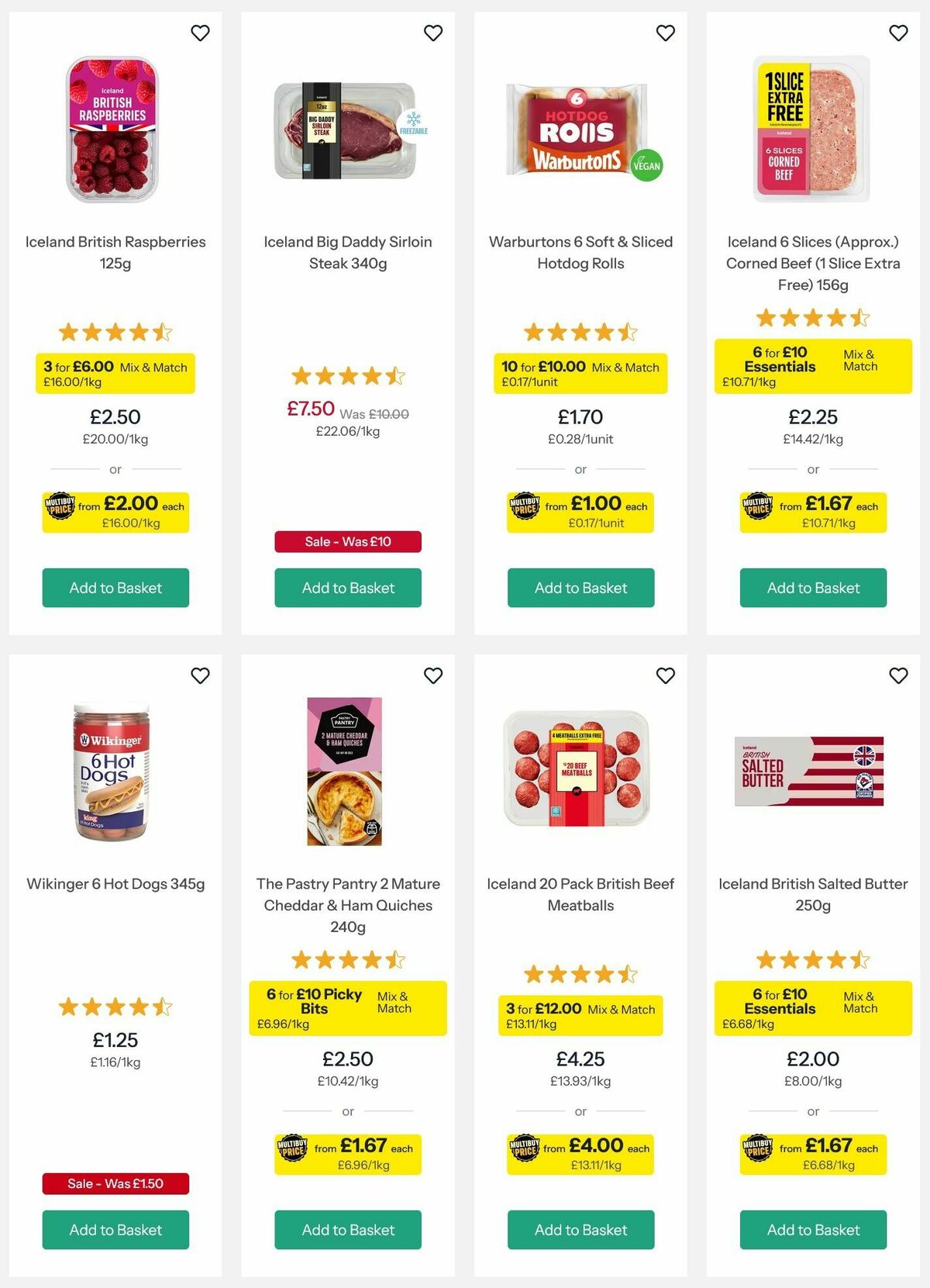 Iceland Offers from 21 August