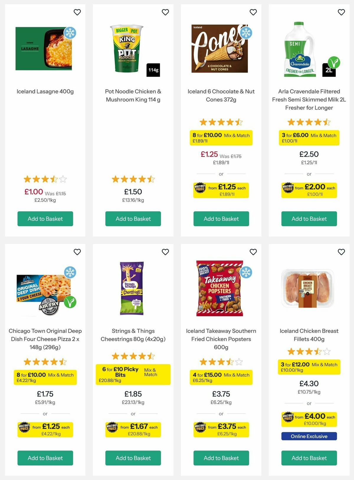 Iceland Offers from 21 August