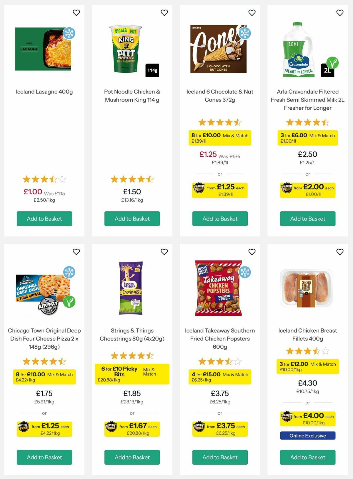 Iceland Offers from 21 August