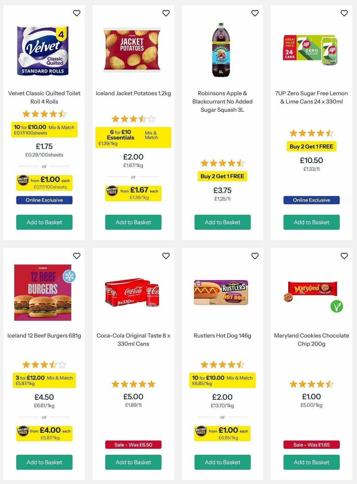 Iceland Offers from 28 August