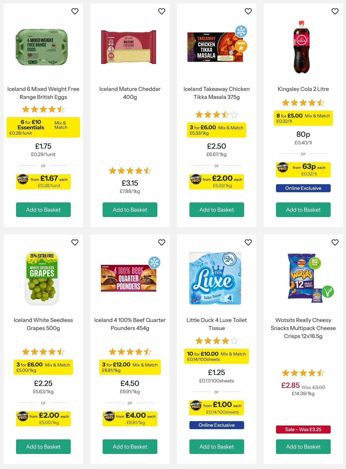 Iceland Offers from 28 August