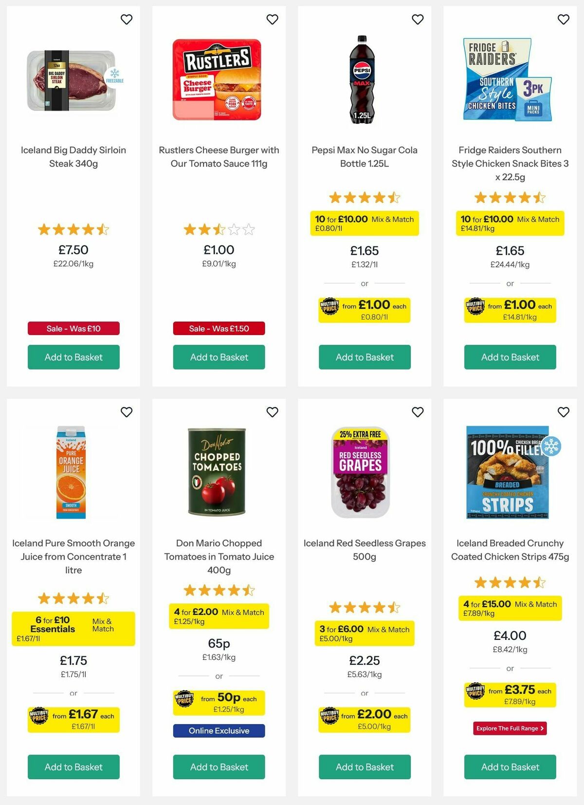 Iceland Offers from 28 August