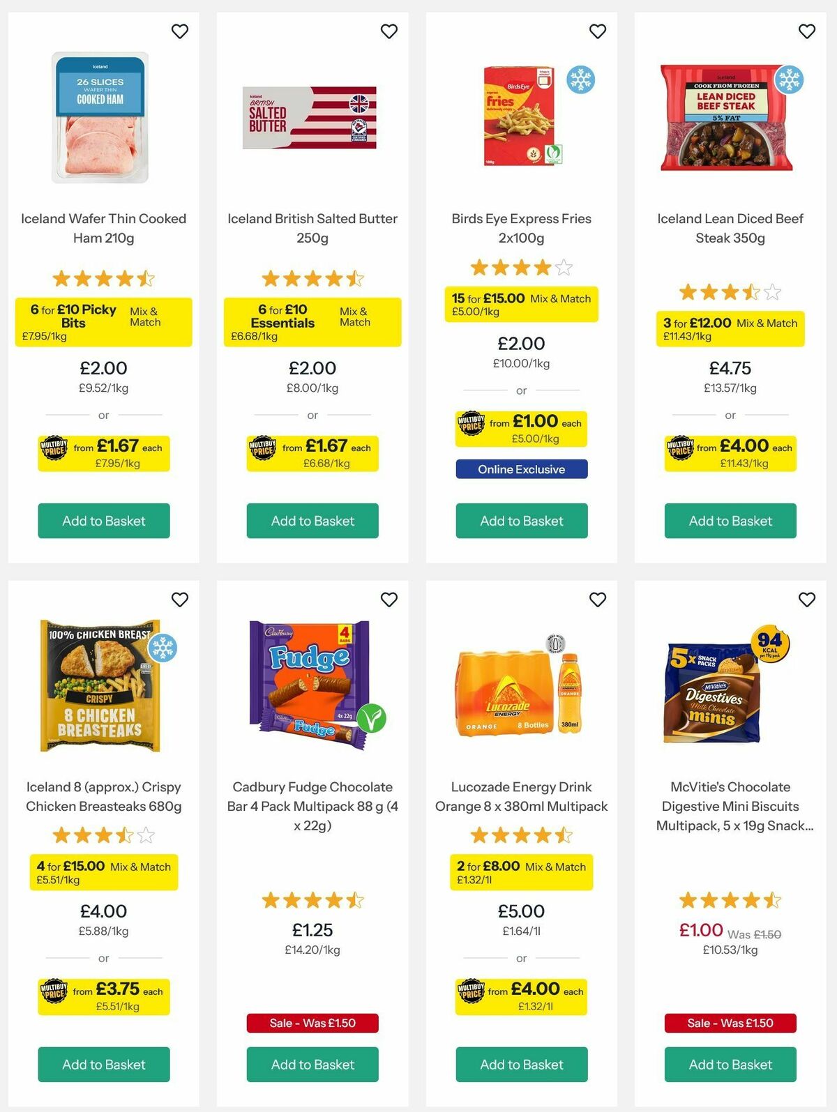 Iceland Offers from 28 August