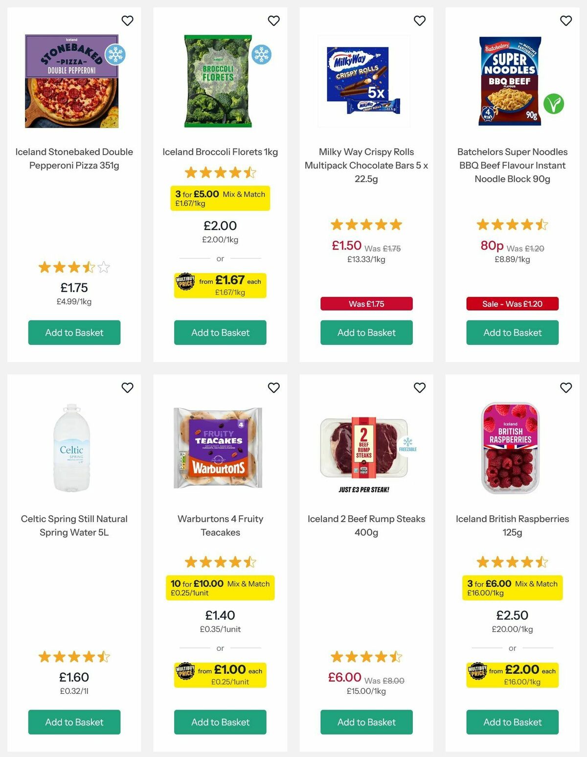 Iceland Offers from 28 August