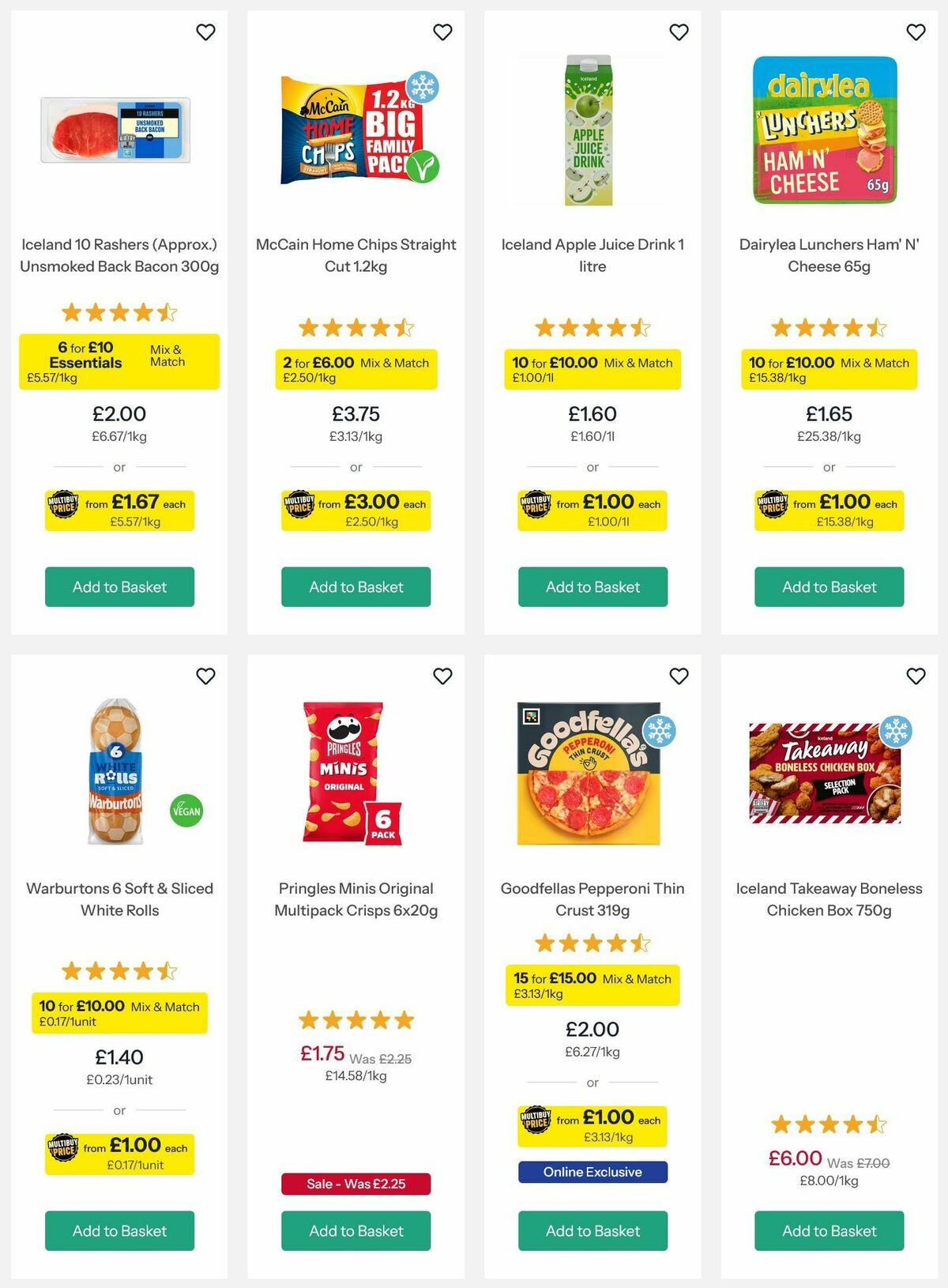 Iceland Offers from 28 August