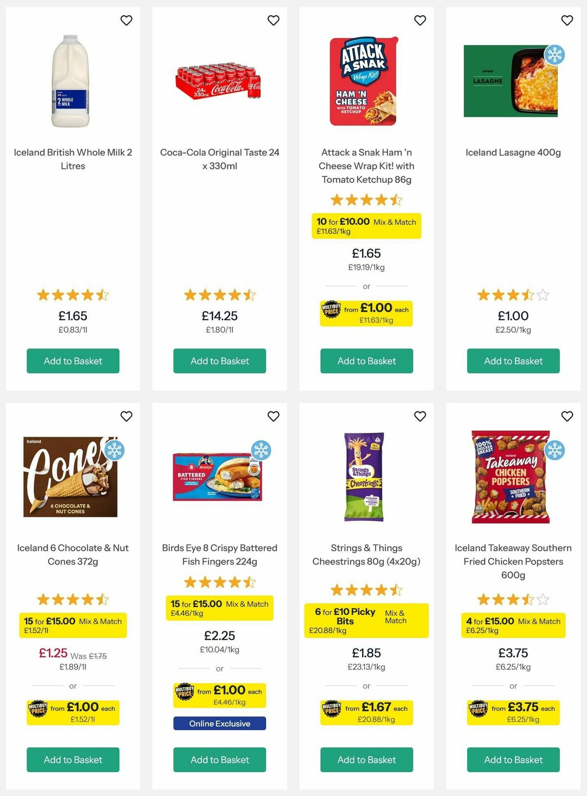 Iceland Offers from 28 August