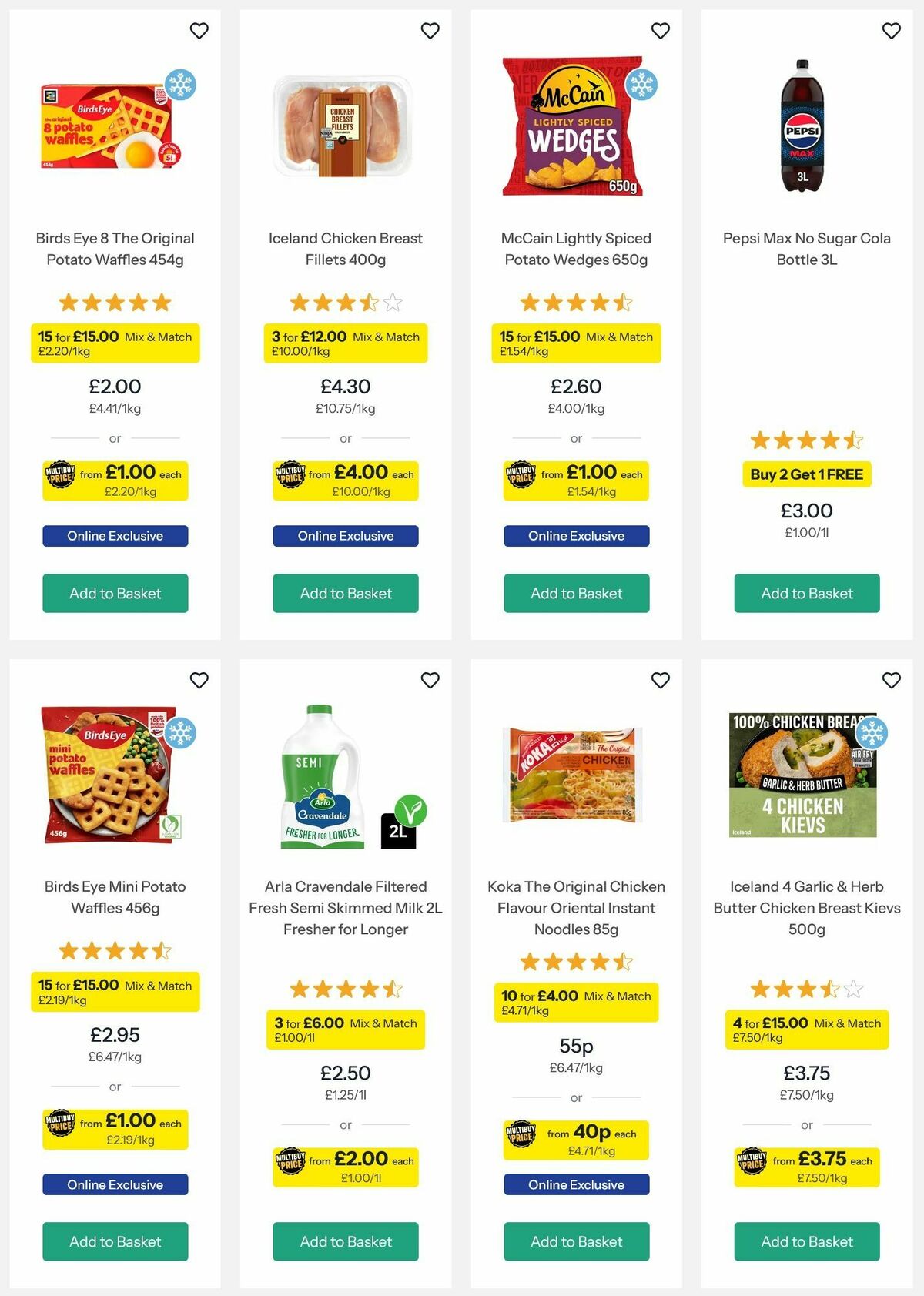 Iceland Offers from 28 August