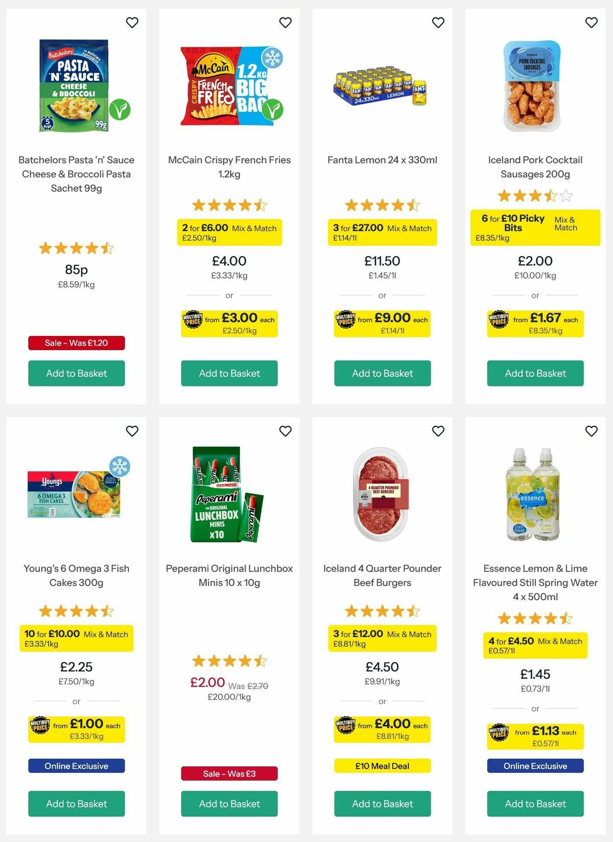 Iceland Offers from 4 September