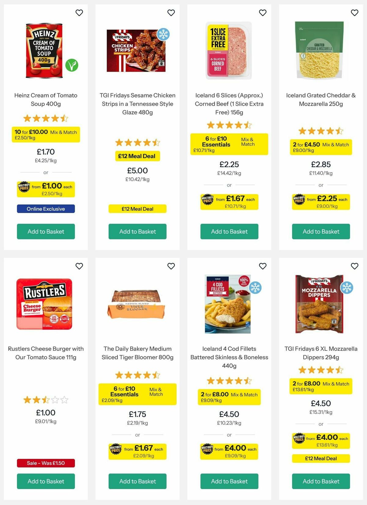 Iceland Offers from 4 September
