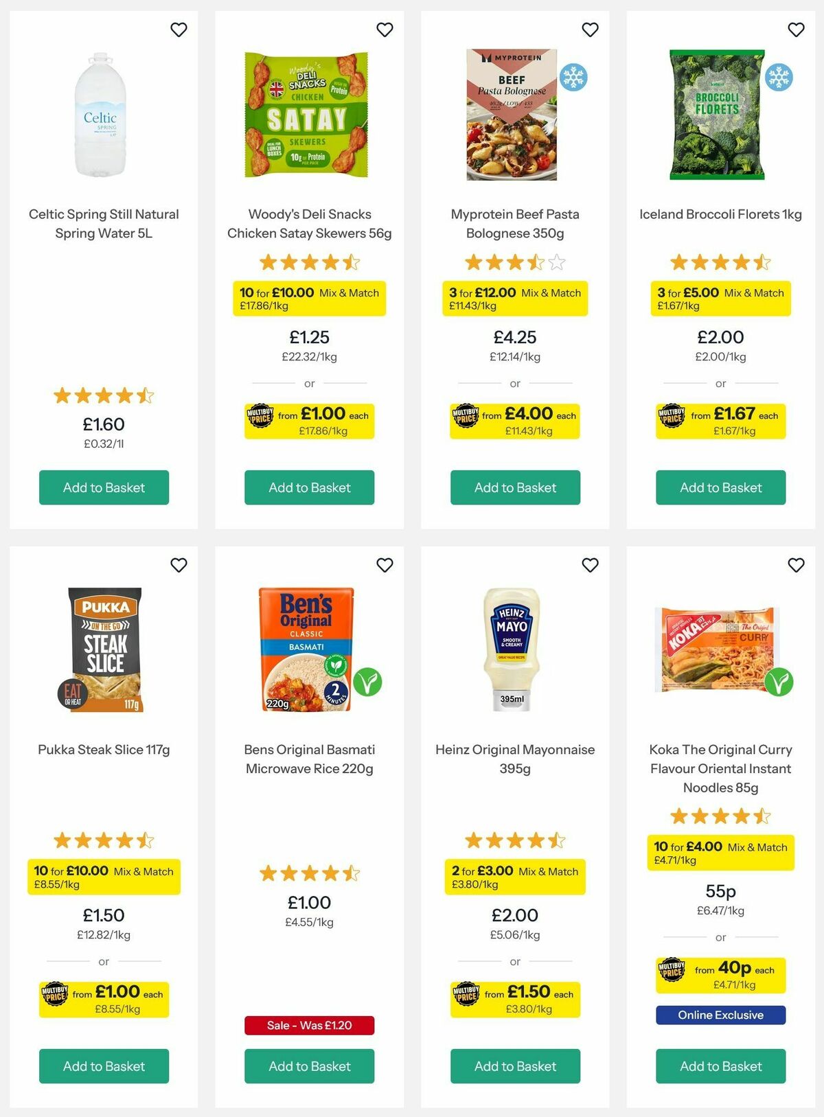 Iceland Offers from 4 September