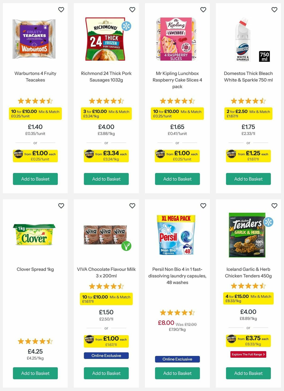 Iceland Offers from 4 September