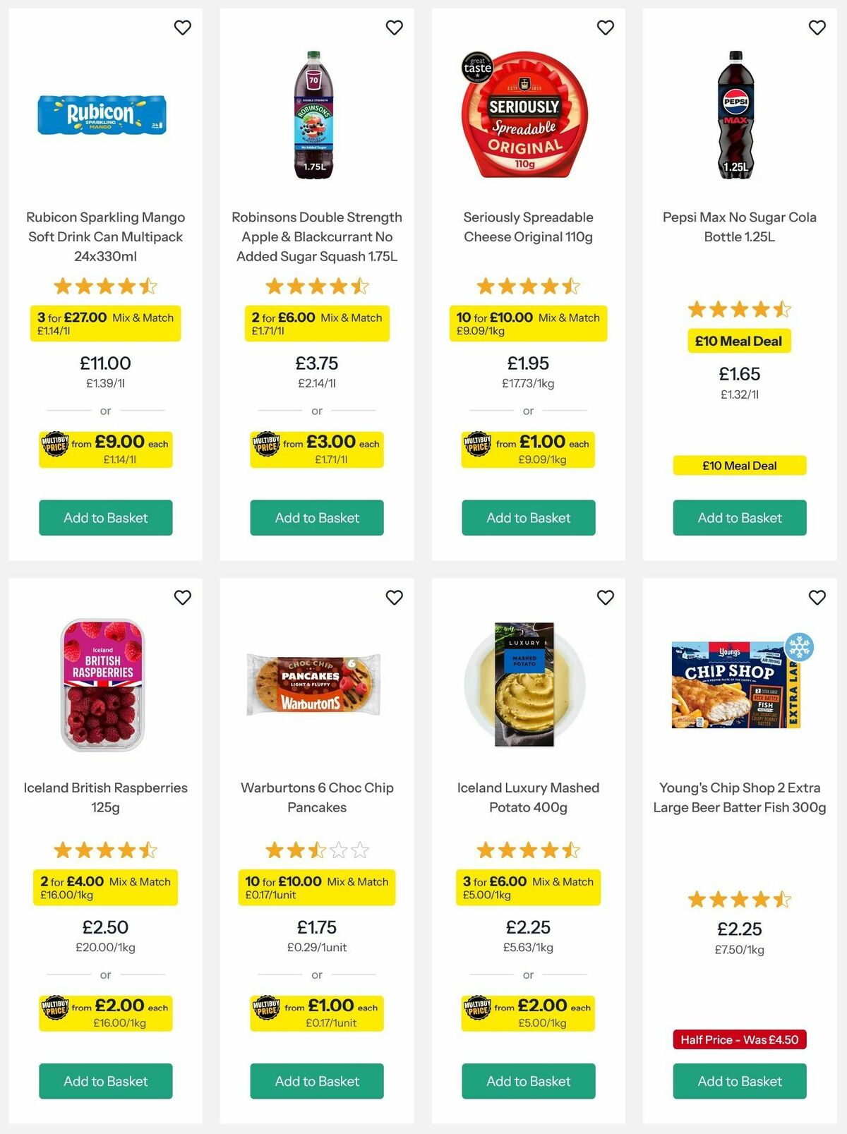 Iceland Offers from 4 September