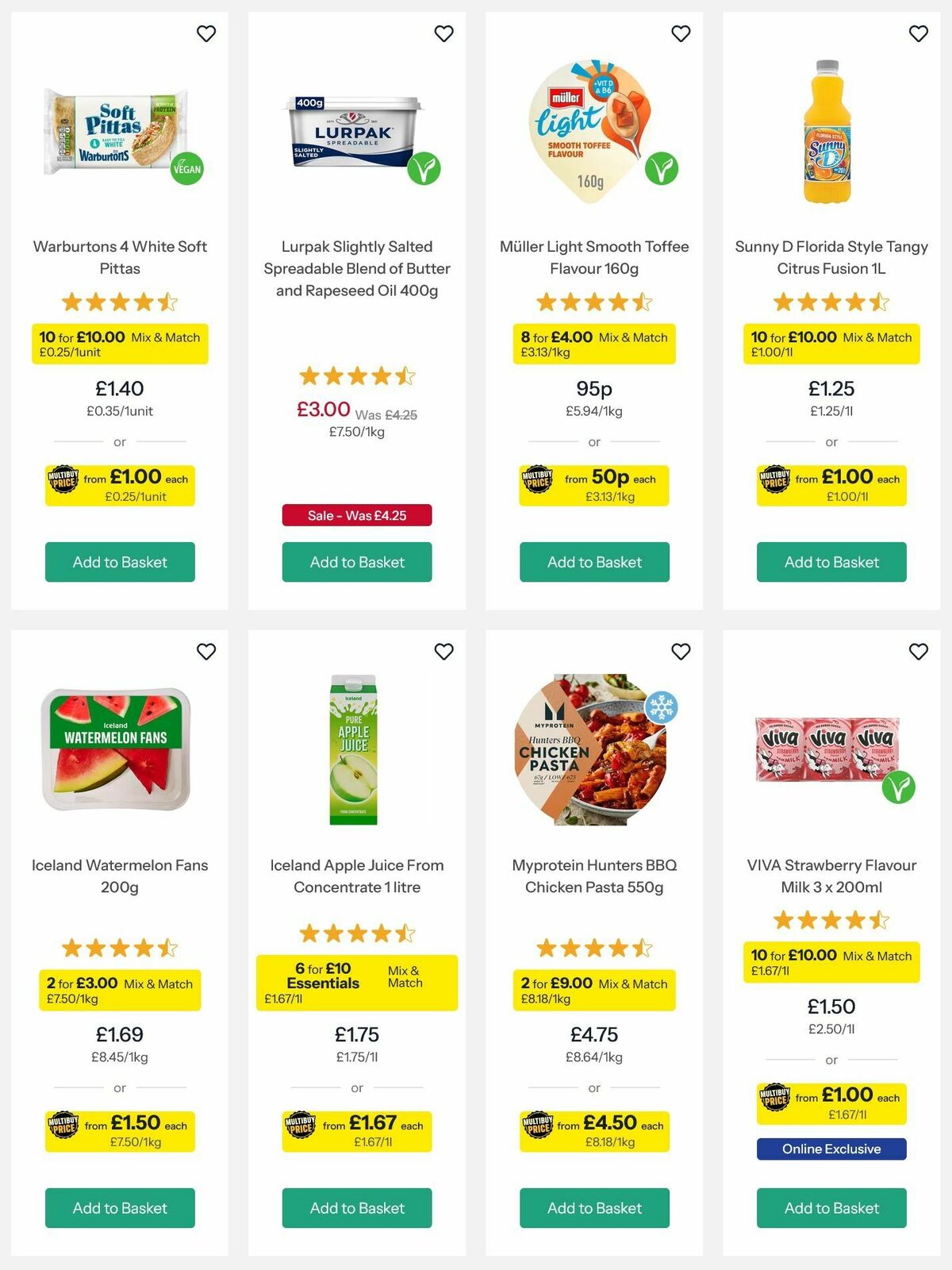 Iceland Offers from 4 September