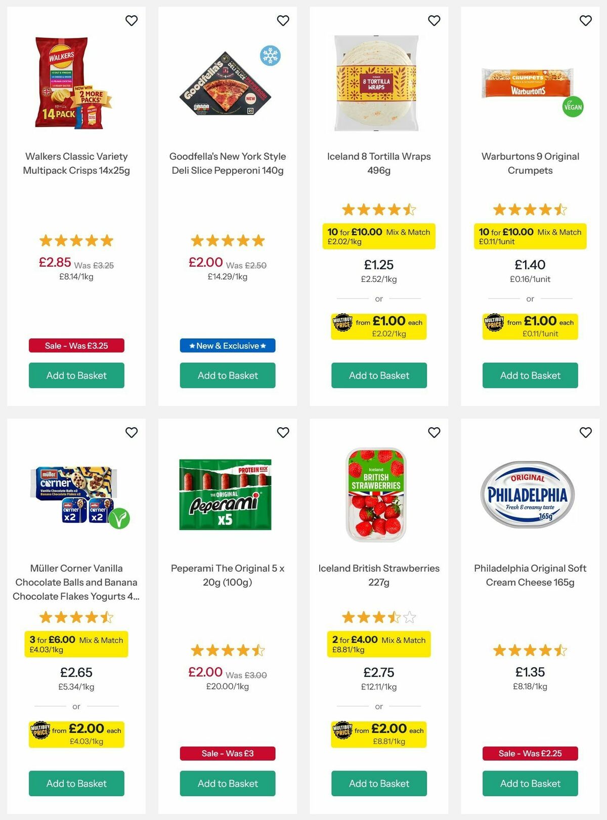 Iceland Offers from 4 September