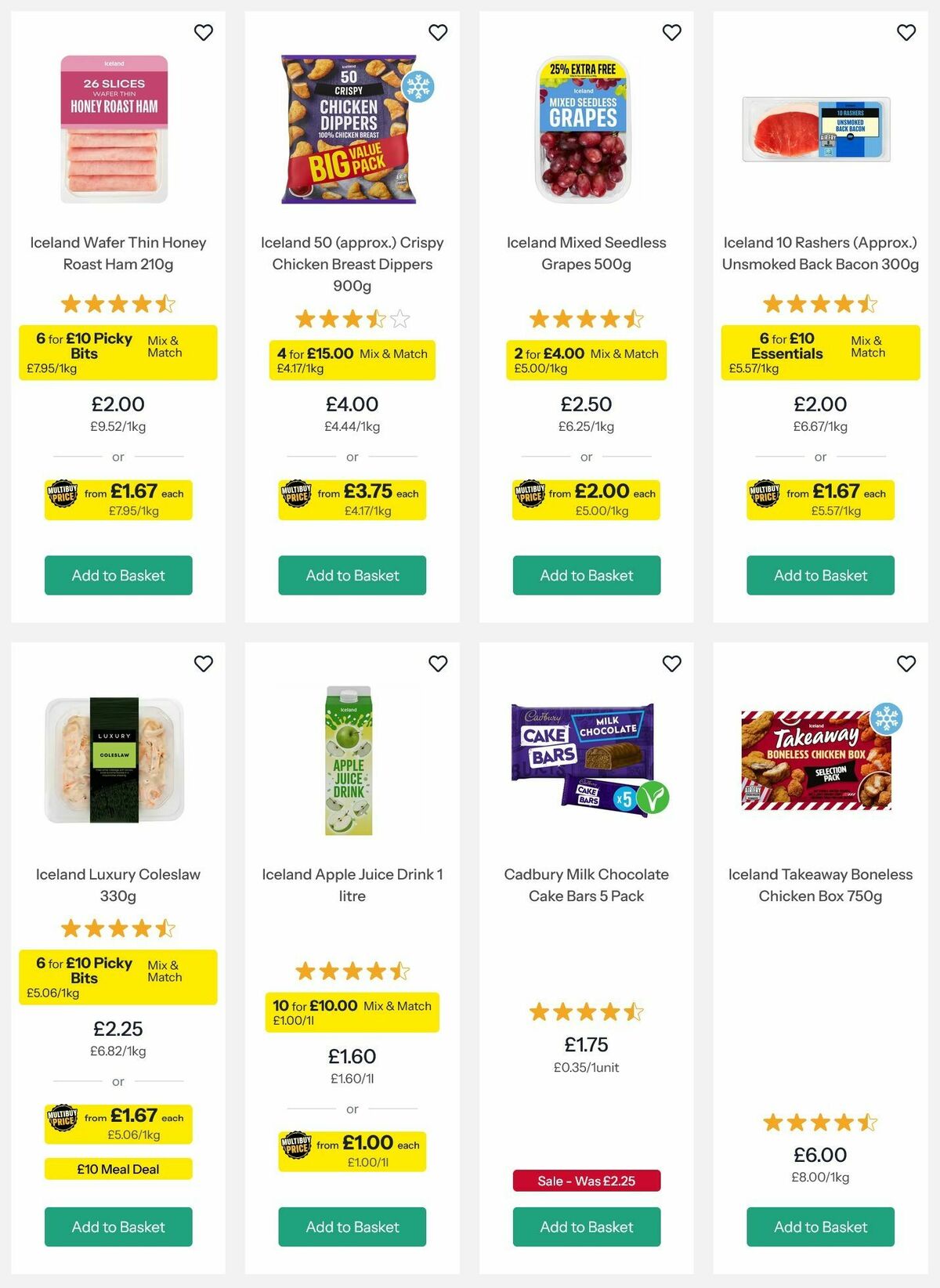 Iceland Offers from 4 September