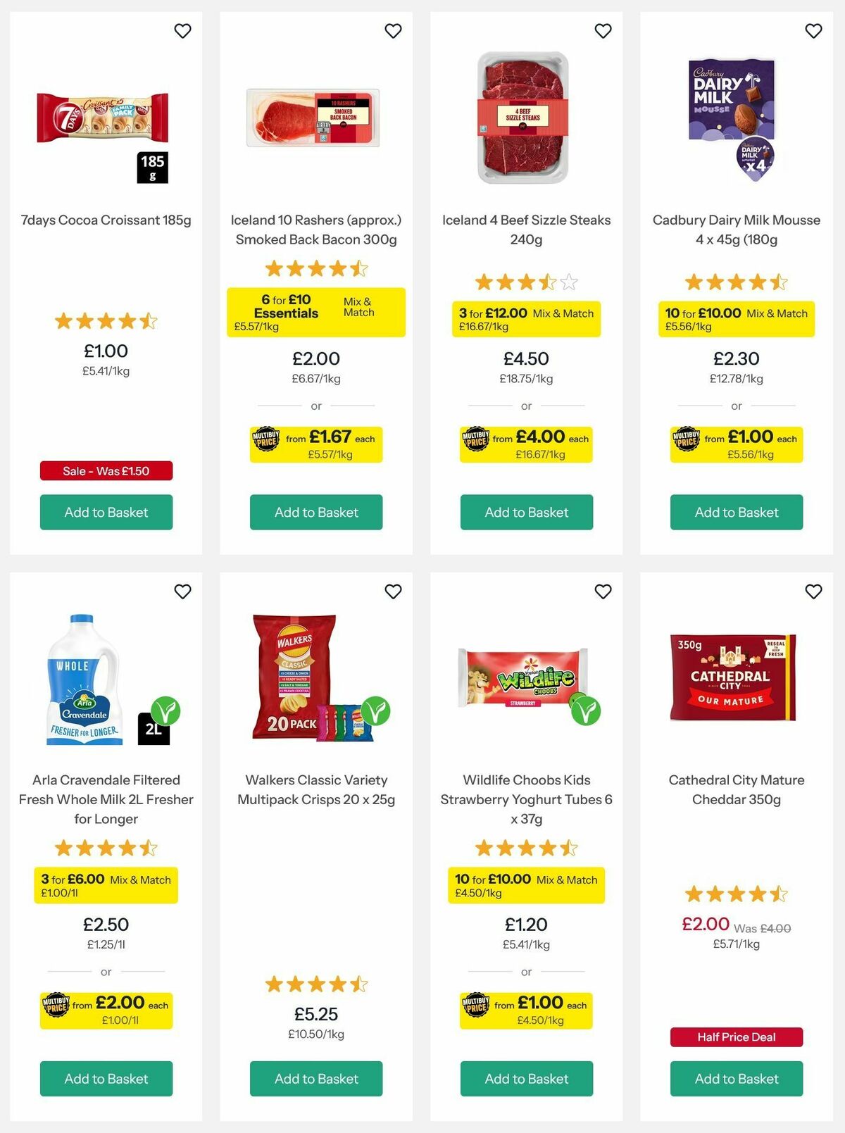 Iceland Offers from 4 September