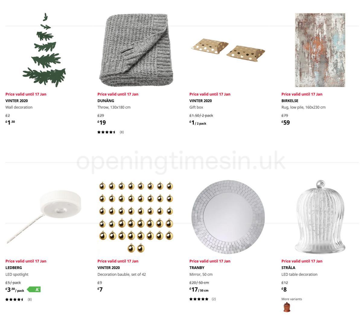 IKEA Sale Offers from 1 December